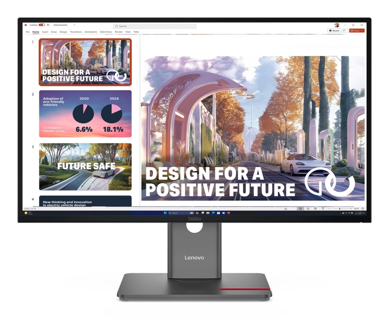 MONITOR LENOVO THINKVISION P27QD-40 27' QHD IPS 120HZ - 1