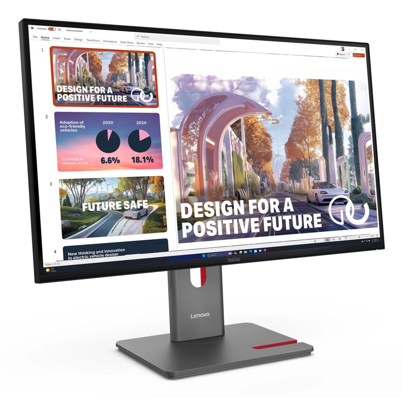MONITOR LENOVO THINKVISION P27QD-40 27' QHD IPS 120HZ - 3