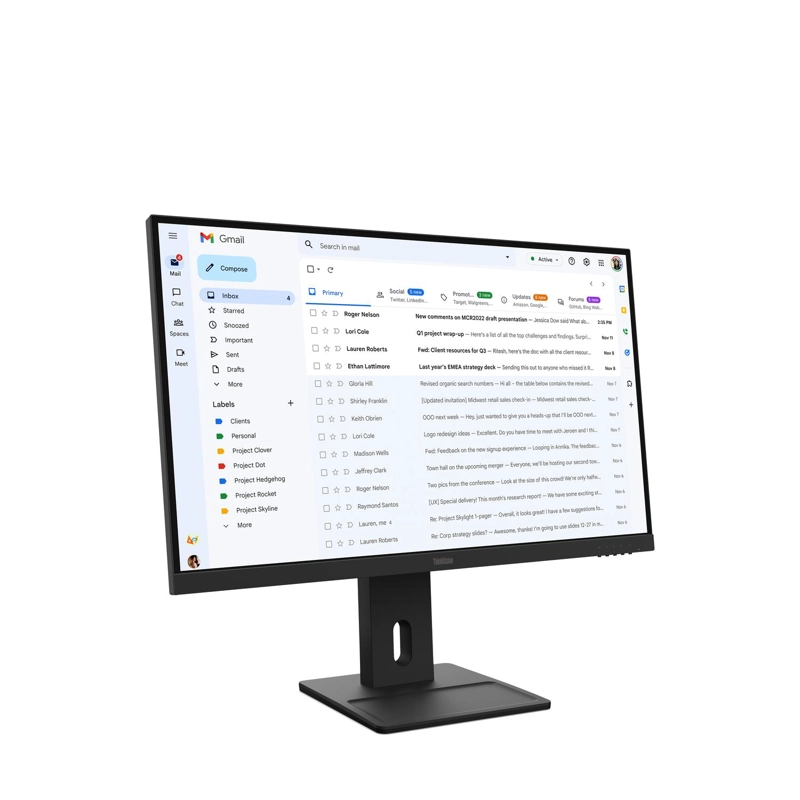 MONITOR LENOVO THINKVISION E27-40 27' IPS FHD 100HZ - 2