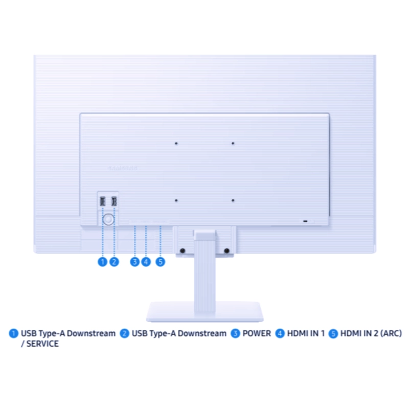 MONITOR SAMSUNG SMART M5 27” FHD IPS WIFI BLANCO - 9