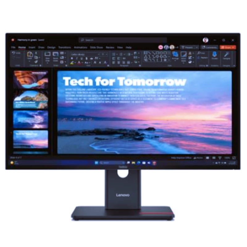 MONITOR LENOVO T27QD-40 27' QHD IPS 120HZ USB-C 100W - 1