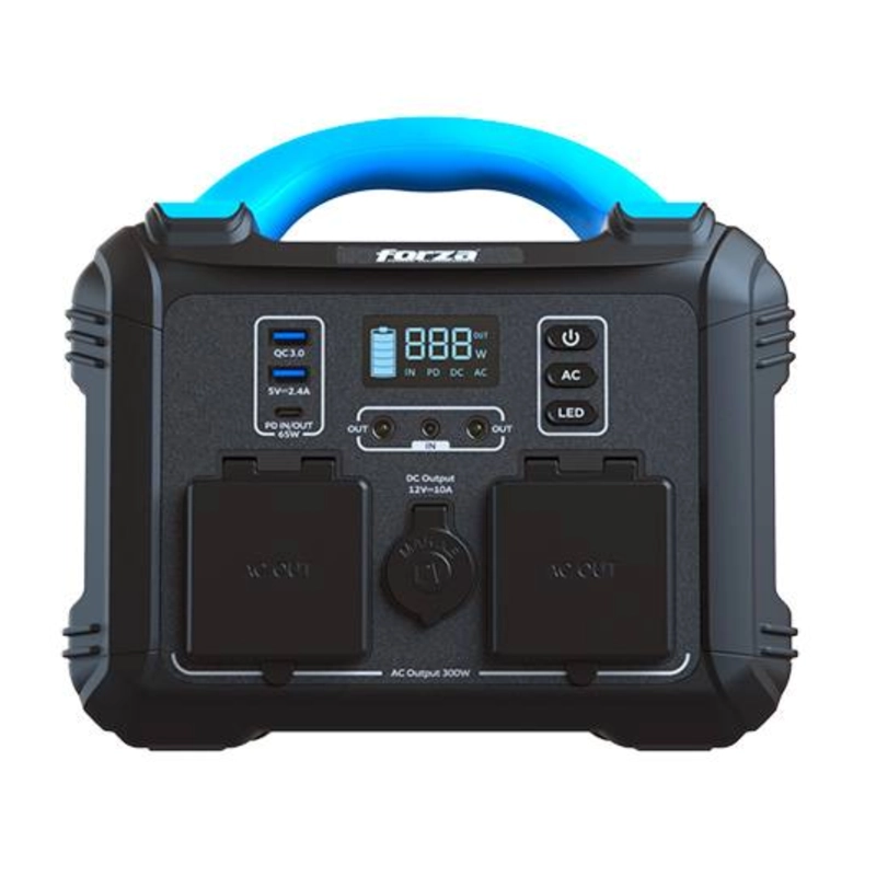 GENERADOR PORTATIL FORZA TITAN 300W 220V 236WH - 1