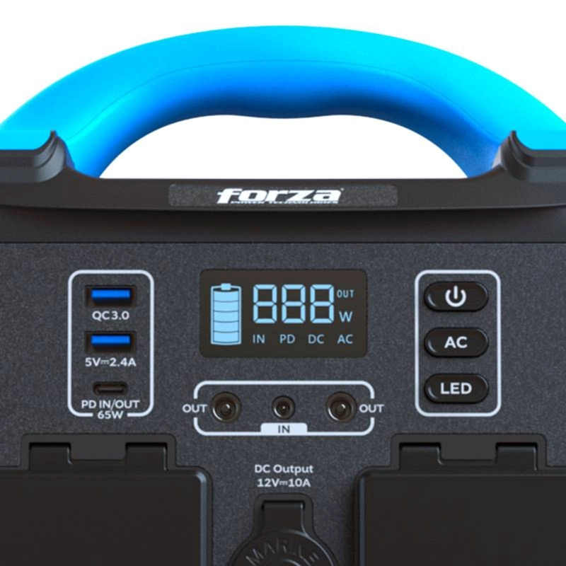 GENERADOR PORTATIL FORZA TITAN 300W 220V 236WH - 4