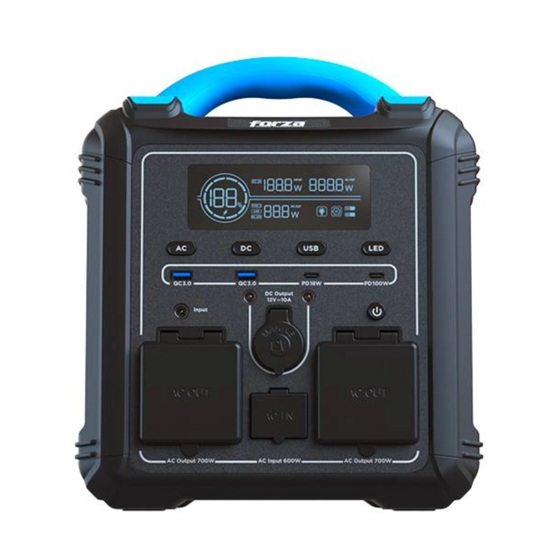 GENERADOR PORTATIL FORZA TITAN 700W 220V 551WH - 1