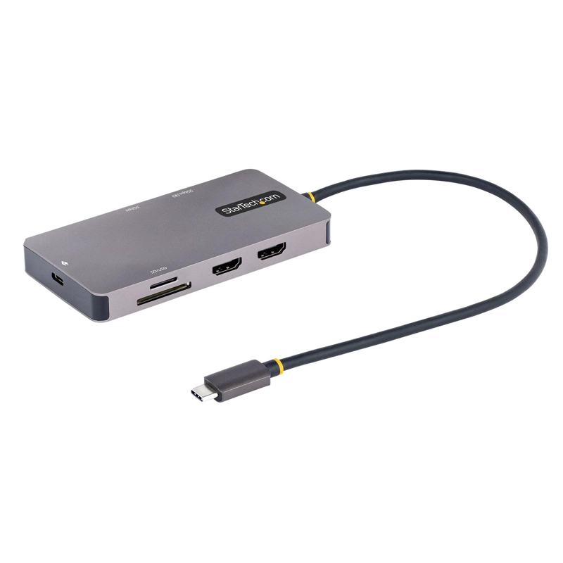 DOCKING STATION STARTECH 120B USB-C 8 EN 1 4K 100W - 1