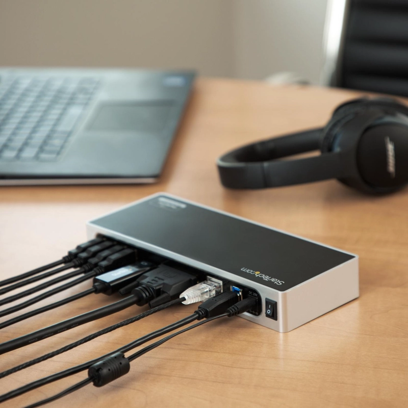 DOCKING STATION STARTECH DK30ADD USB 3.0 DUAL MONITOR - 7