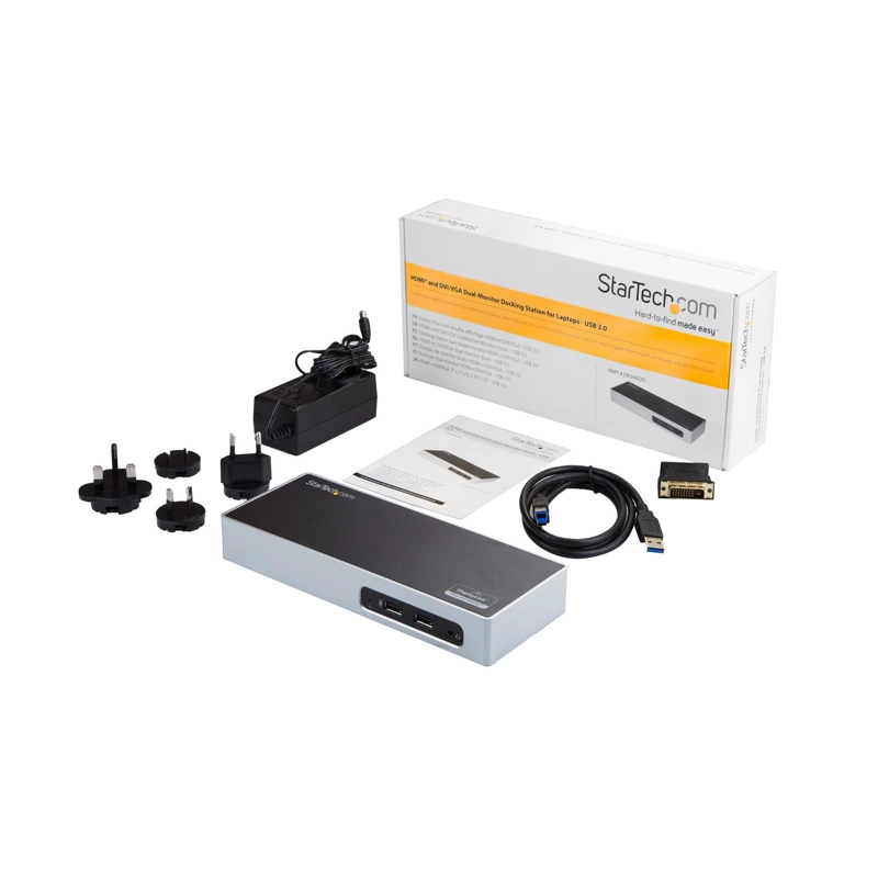 DOCKING STATION STARTECH DK30ADD USB 3.0 DUAL MONITOR - 8