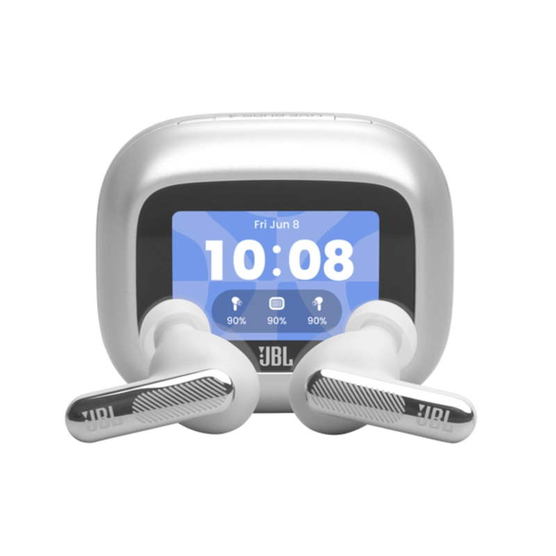 AUDIFONOS JBL LIVE BEAM 4 TWS IN EAR BLUETOOTH 6.0 SILVER - 1