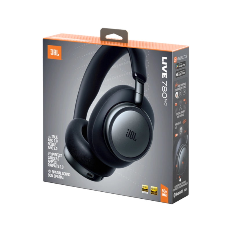 AUDIFONOS JBL LIVE 780NC BLUETOOTH NEGRO - 6