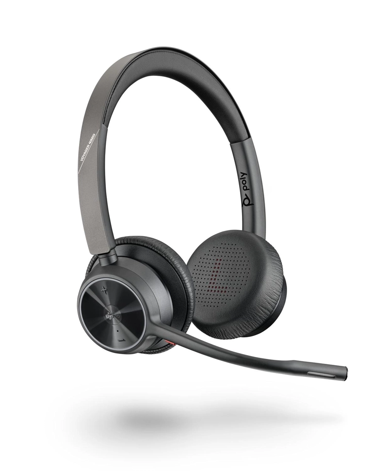 AUDIFONOS POLY VOYAGER 4320 M BLUETOOTH TEAMS NEGRO - 2