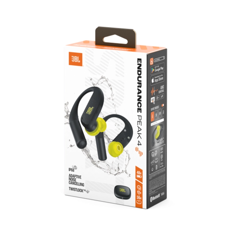 AUDIFONOS JBL ENDURANCE PEAK 4 TWS BLUETOOTH IP68 NEGRO - 6