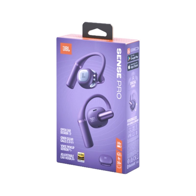 AUDIFONOS JBL SENSE PRO TWS BLUETOOTH 6.0 PURPLE - 7