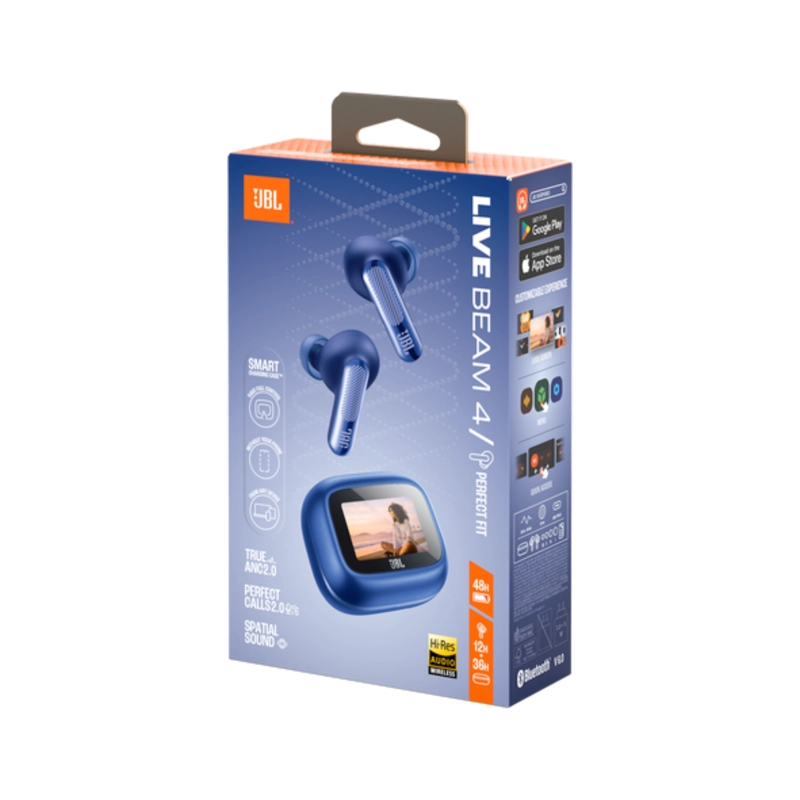 AUDIFONOS JBL LIVE BEAM 4 TWS IN EAR BLUETOOTH 6.0 AZUL - 6
