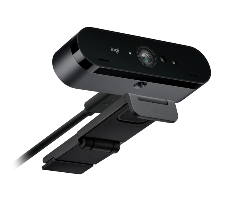 CAMARA WEB LOGITECH BRIO 4K ULTRA HD NEGRO - 4
