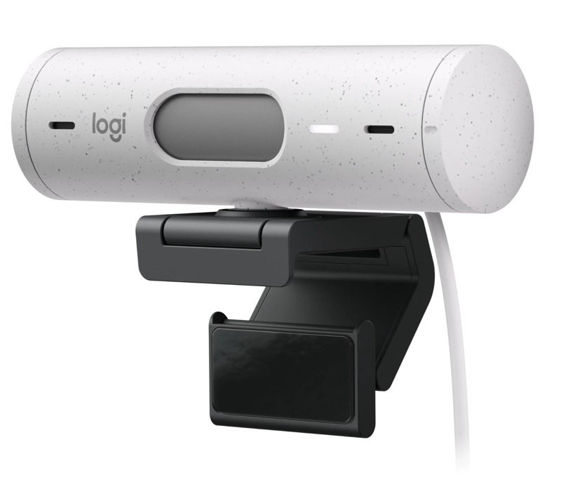 CAMARA WEB LOGITECH BRIO 500 FULL HD 1080P HDR AUTOENCUADRE BLANCO - 1