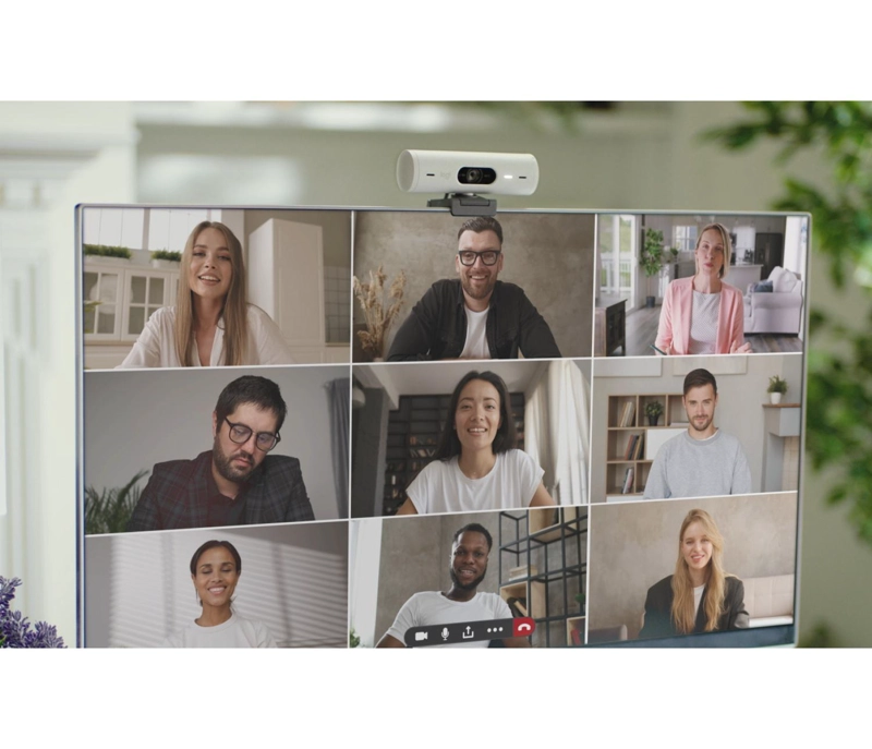 CAMARA WEB LOGITECH BRIO 500 FULL HD 1080P HDR AUTOENCUADRE BLANCO - 8
