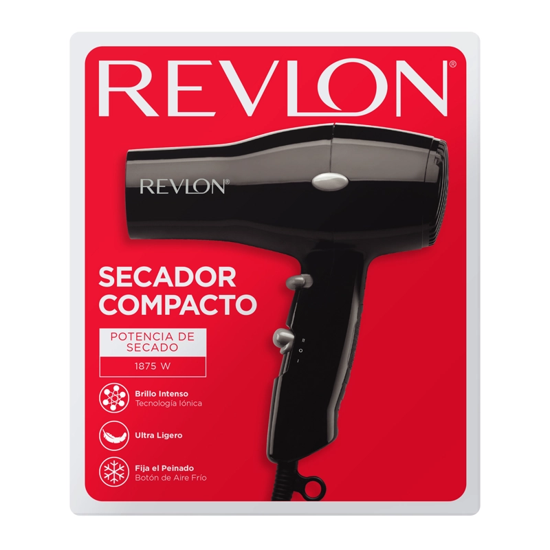 REVLON SECADOR COMPACTO IONICO NEGRO RVDR5260BLA2 - 6