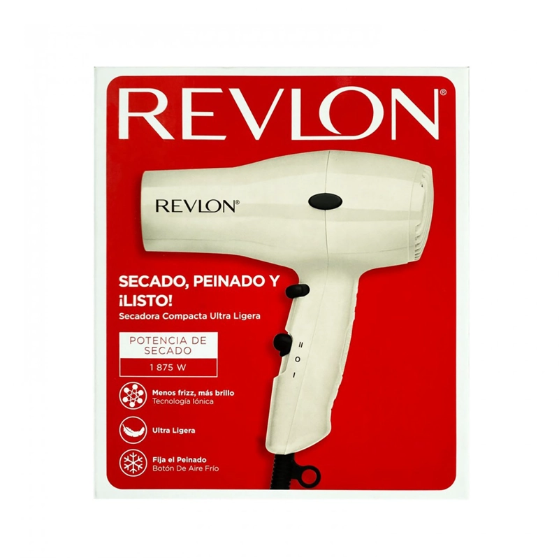REVLON SECADOR COMPACTO IONICO BLANCO RVDR5260WLA2 - 3