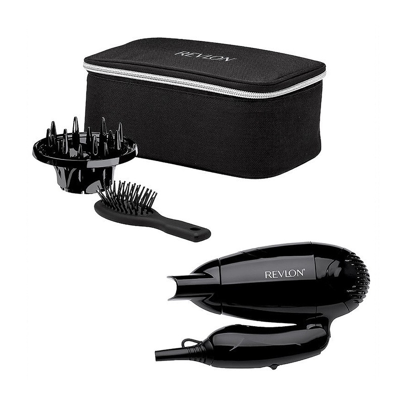 REVLON KIT SECADOR DE VIAJE+DIFUSOR+CEPILLO RVDR5305LA2 - 1