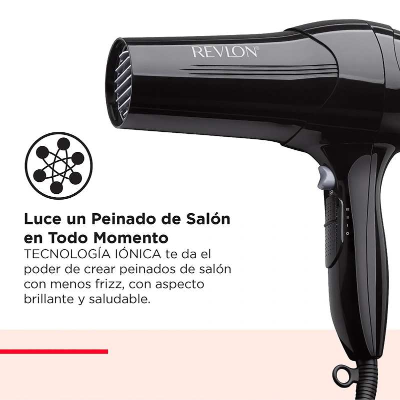 REVLON SECADOR CONTROL FRIZZ NEGRO RVDR773LA2 - 4