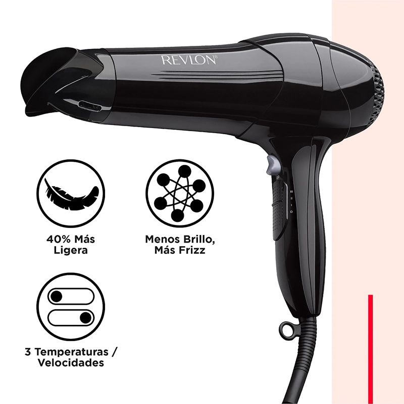 REVLON SECADOR CONTROL FRIZZ NEGRO RVDR773LA2 - 5