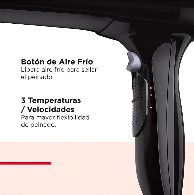 REVLON SECADOR CONTROL FRIZZ NEGRO RVDR773LA2 - 7