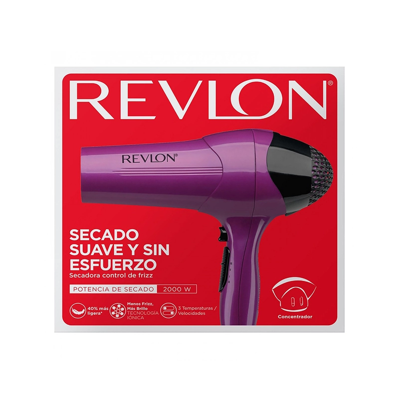 REVLON SECADOR CONTROL FRIZZ PURPURA RVDR773PURLA2 - 3