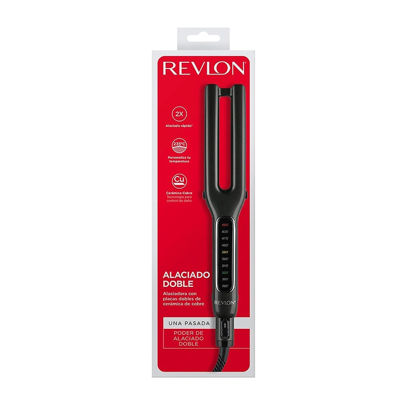 REVLON PLANCHA ALISADOR DOBLE PLACA COBRE RVST2204LA2 - 4