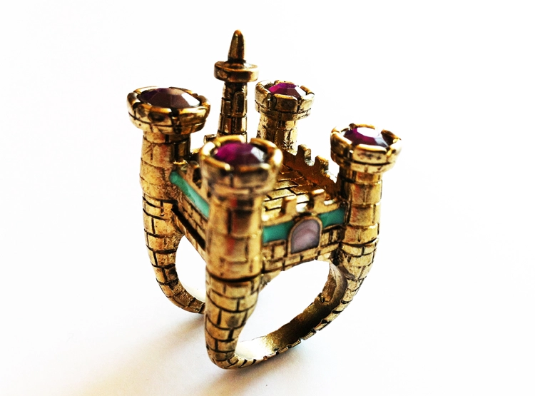 ANILLO CASTILLO ESTUPRENDA - 1