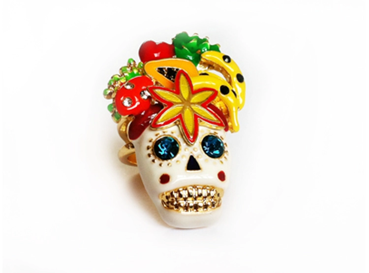 ANILLO FRUTI CALAVERA ESTUPRENDA - 1