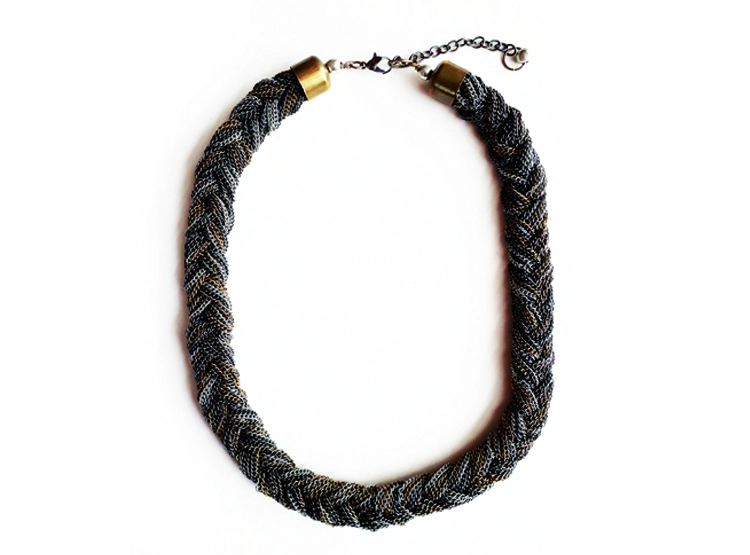 COLLAR CADENAS HILADAS ESTUPRENDA - 1
