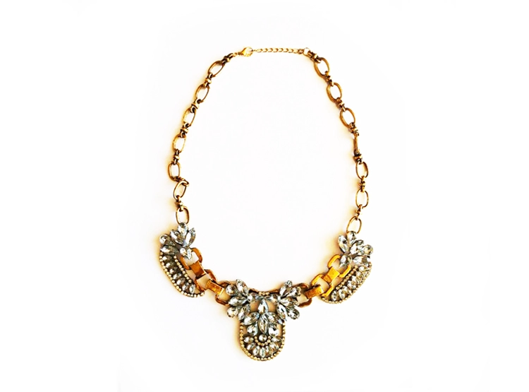 COLLAR DORE PLATINE ESTUPRENDA - 1