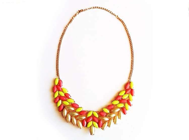 COLLAR LAUREL DE NEON ESTUPRENDA - 1