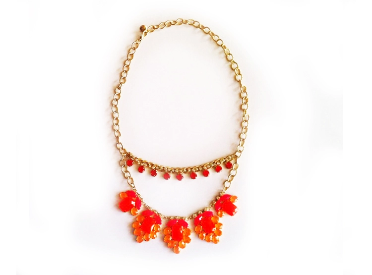 COLLAR ORANGE NEON ESTUPRENDA - 1