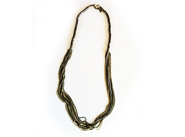 COLLAR SILVER SNAKE ESTUPRENDA - 1