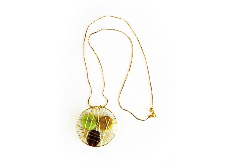 COLLAR STONE NET ESTUPRENDA - 1