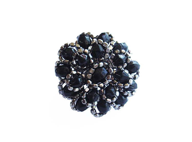 ANILLO BLACK SUN ESTUPRENDA - 1