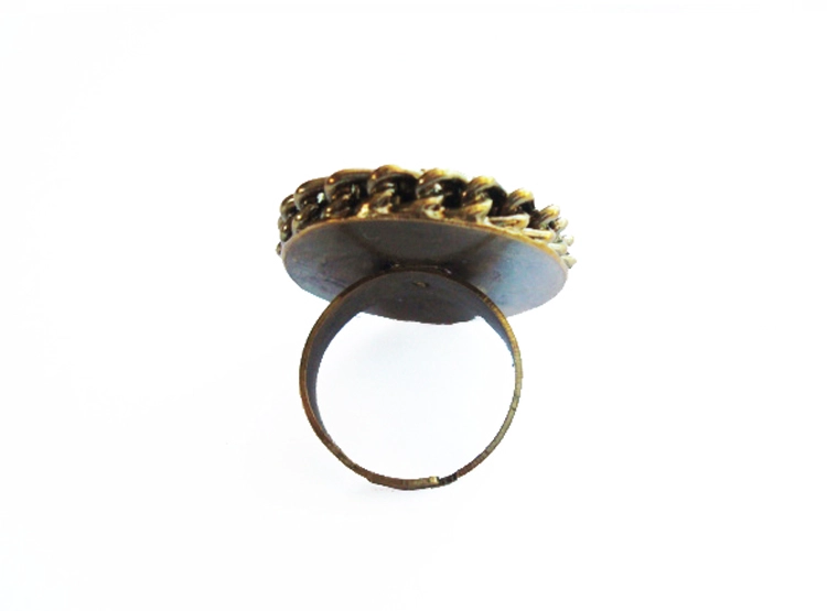 ANILLO BLANCO AJUSTABLE ESTUPRENDA - 2