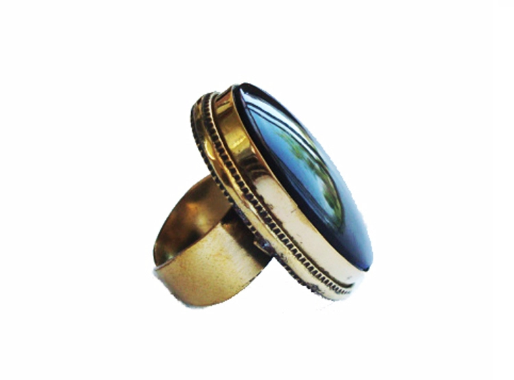 ANILLO COFEE AJUSTABLE ESTUPRENDA - 1