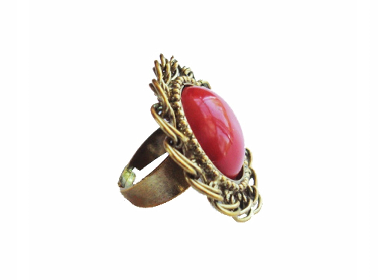 ANILLO CORAZON AJUSTABLE ESTUPRENDA - 1