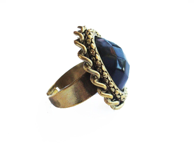 ANILLO NEGRO CALADO ESTUPRENDA - 3