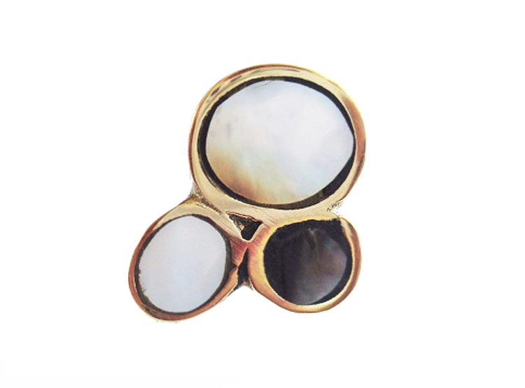 ANILLO TRIO NACAR ESTUPRENDA - 1