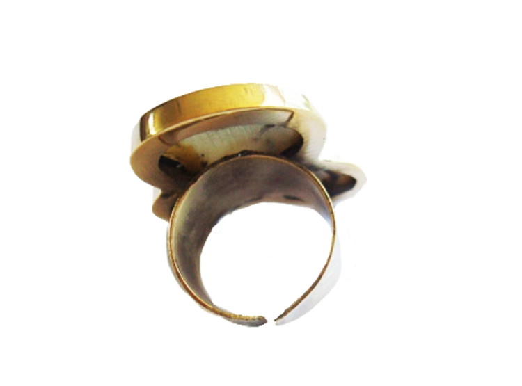 ANILLO TRIO NACAR ESTUPRENDA - 2