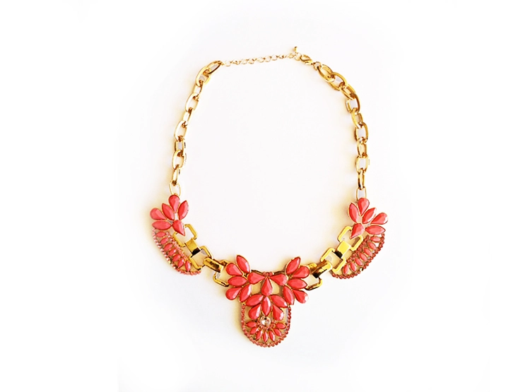 COLLAR DORE  ROSE  ESTUPRENDA - 1