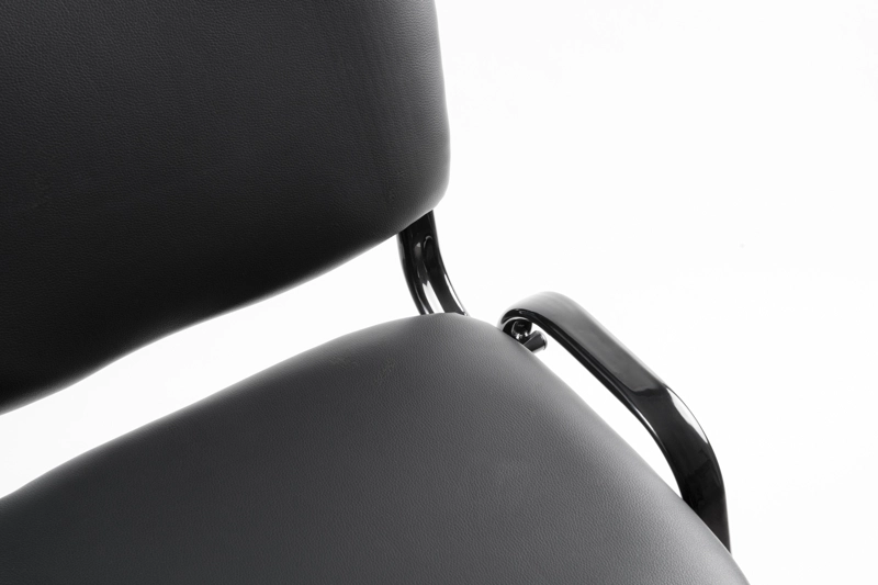 PACK 2 SILLAS VISITA ISO TAPIZADA ECOCUERO RECEPCIÓN CACINO - 7