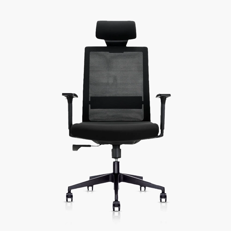 SILLA EJECUTIVA WARRIOR NEGRO PREMIUM OFICINA BENESSERE - 1