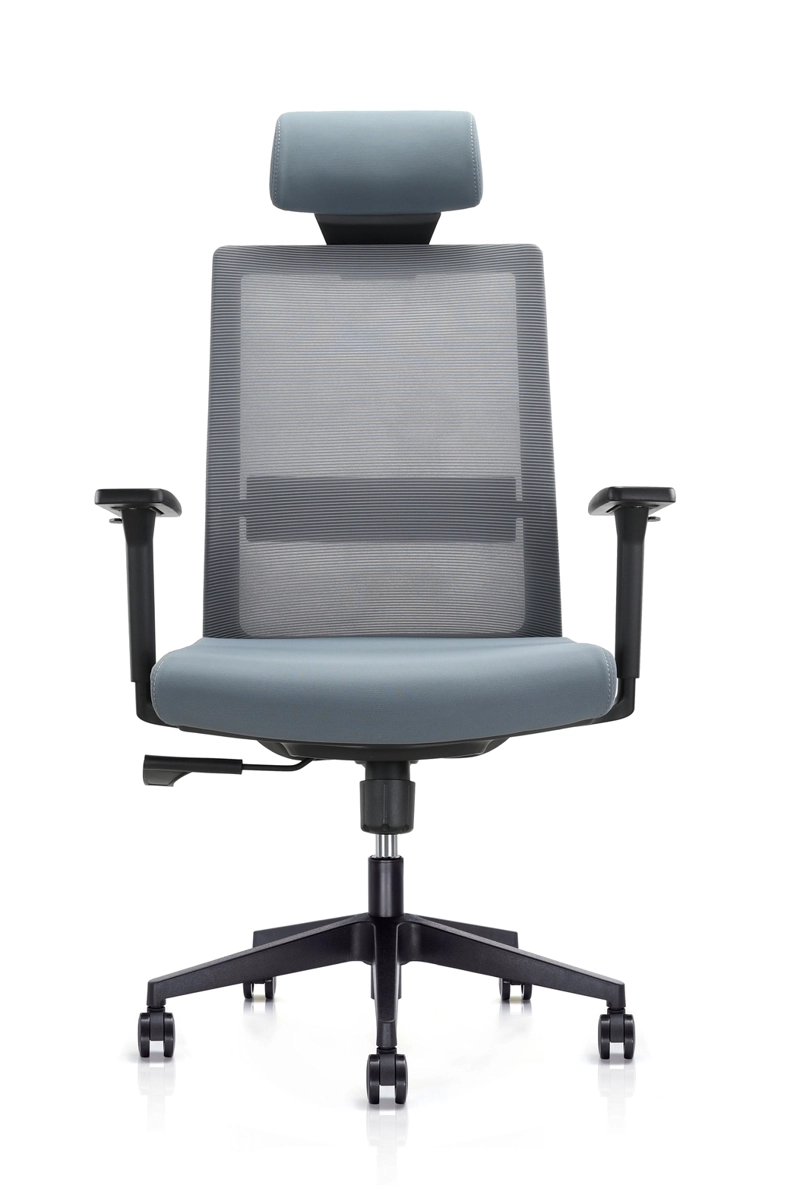 SILLA EJECUTIVA WARRIOR GRIS PREMIUM OFICINA BENESSERE - 1