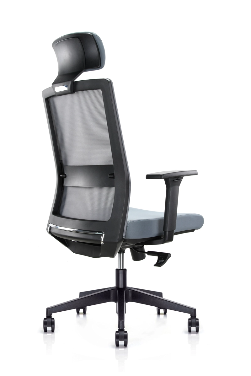 SILLA EJECUTIVA WARRIOR GRIS PREMIUM OFICINA BENESSERE - 4