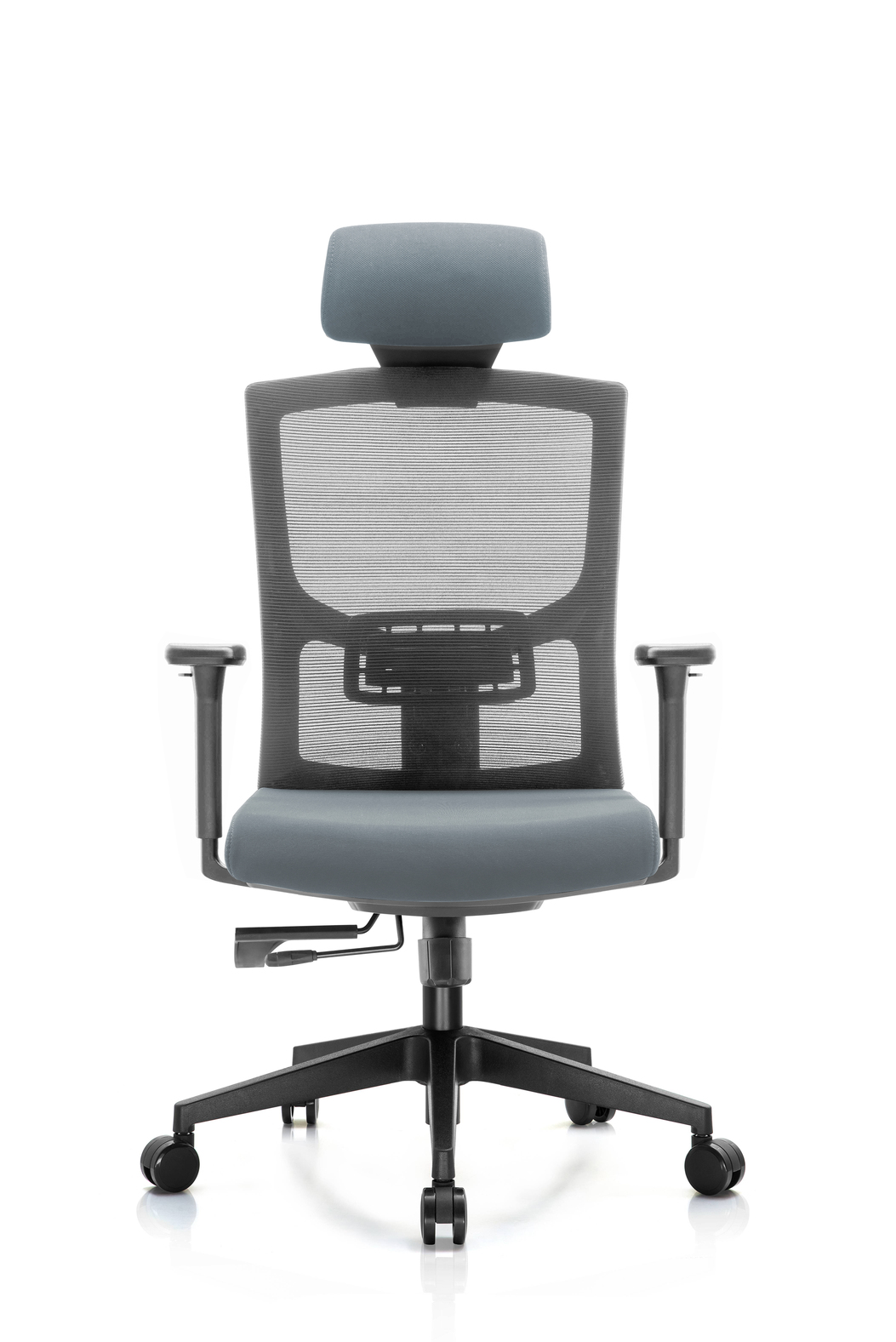 SILLA GERENCIAL WARRIOR GRIS PREMIUM OFICINA PIACERE - 1