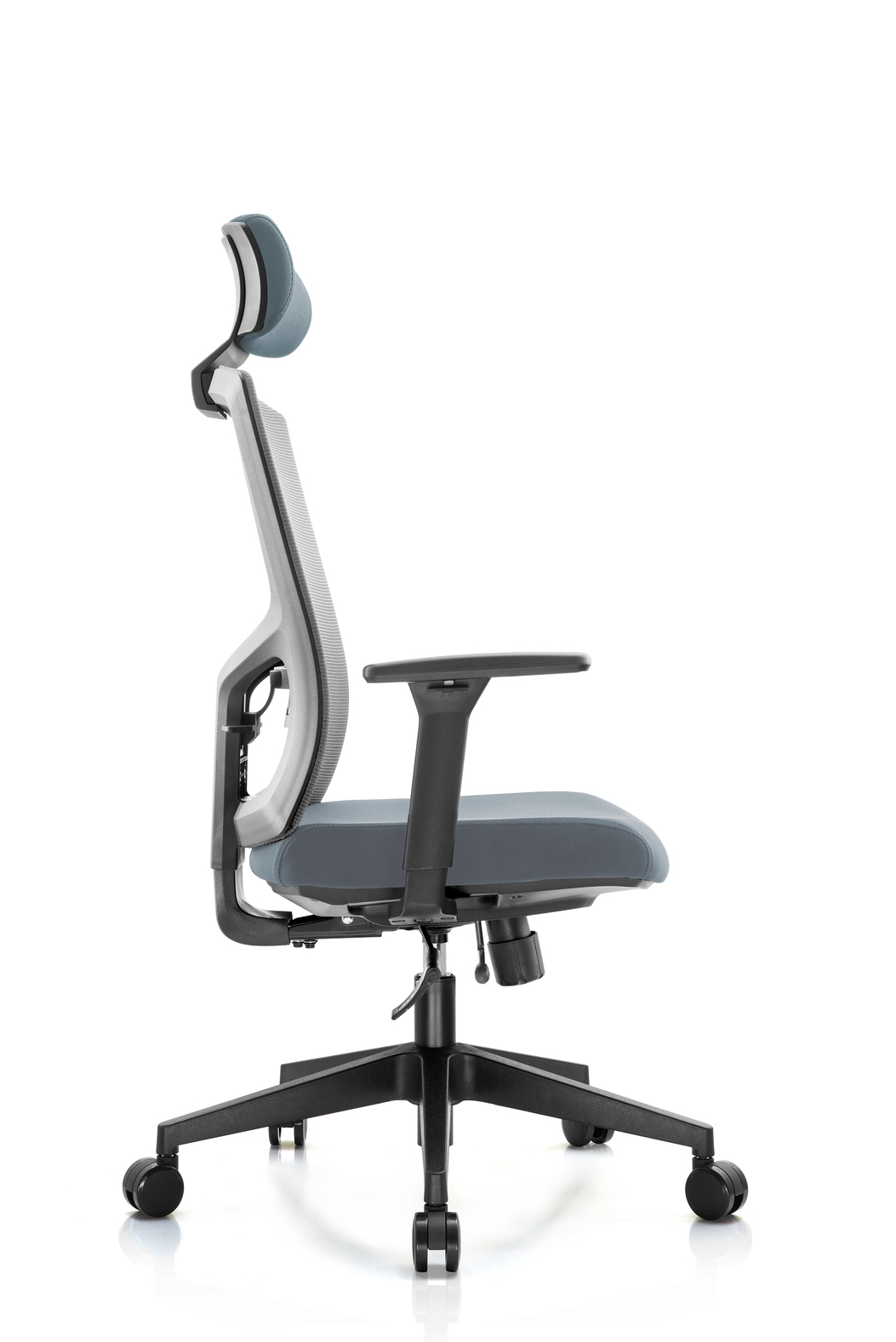 SILLA GERENCIAL WARRIOR GRIS PREMIUM OFICINA PIACERE - 4